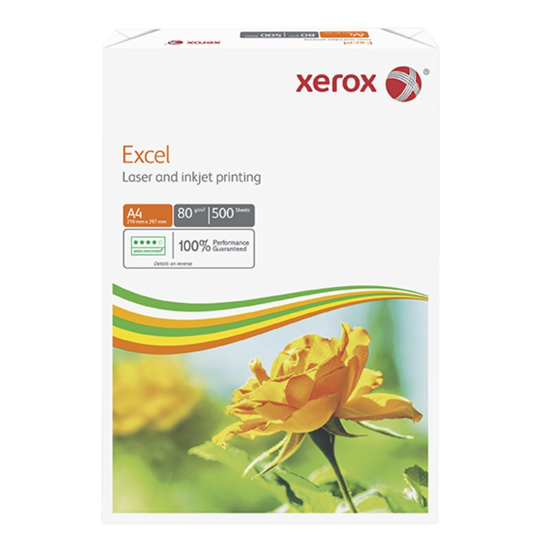 Папір XEROX Excel A4, 80 г/м2, 500 арк., білий